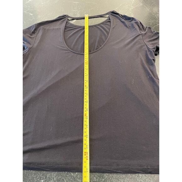 Black yoga Athleisure shirt M - Picture 3 of 6
